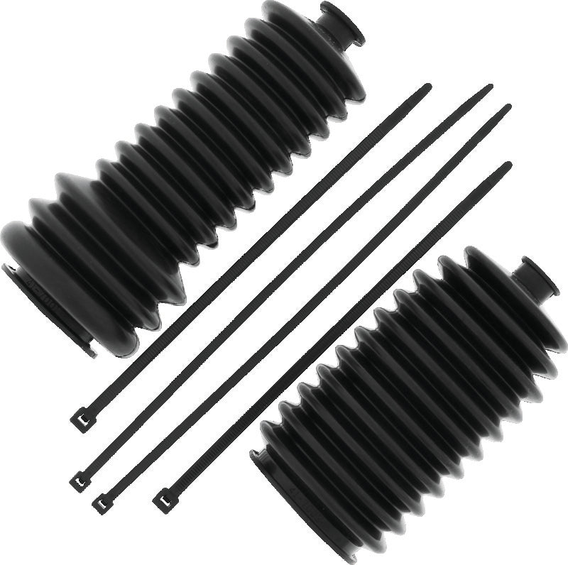 QBS Tie Rods - QuadBoss 2013 Can-Am Commander 1000 (02) Steering Rack Tie Rod Assembly Kit - Replacement Race Boot