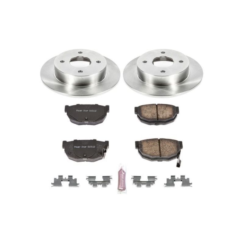 PSB Autospecialty Kit - Power Stop 89-98 Nissan 240SX Rear Autospecialty Brake Kit