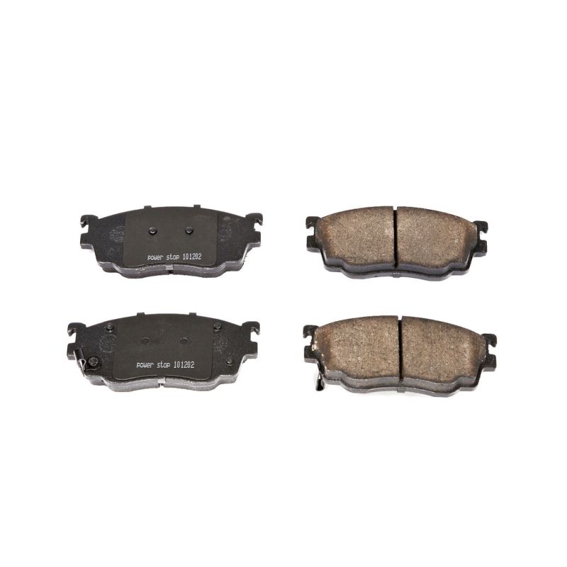 PSB Z16 Evolution Brake Pads - Power Stop 98-02 Mazda 626 Front Z16 Evolution Ceramic Brake Pads