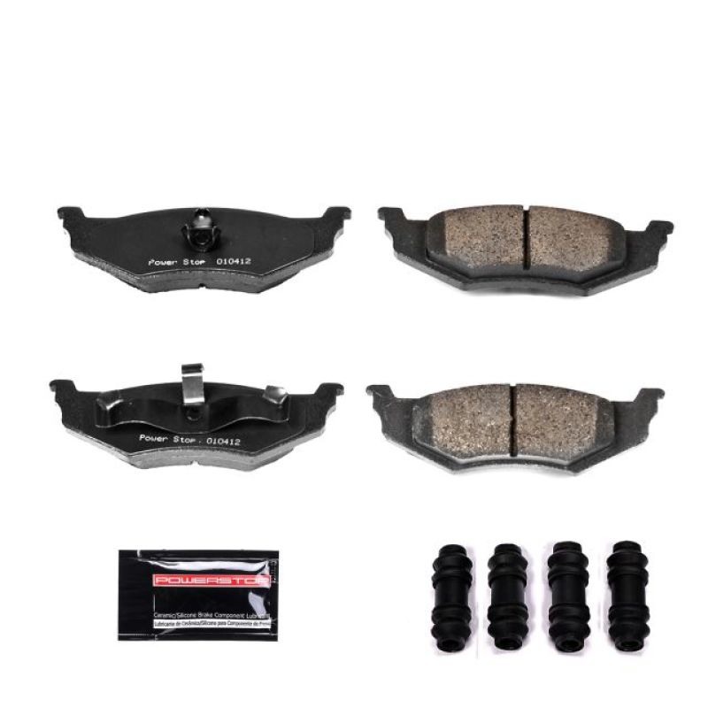 PSB Z23 Evolution Brake Pads - Power Stop 99-04 Chrysler 300M Rear Z23 Evolution Sport Brake Pads w/Hardware
