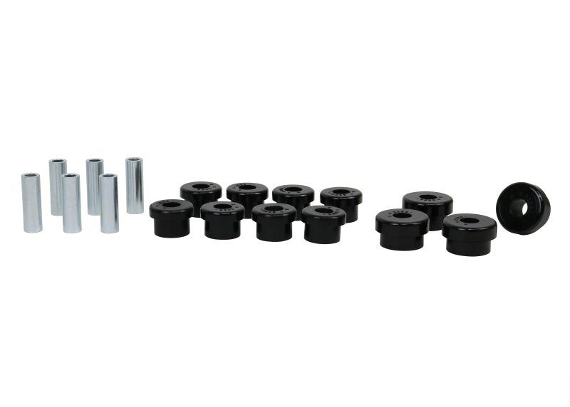 WL Bushings - Control Arm - Whiteline Plus 88-00 Honda Civic / 88-9/95 CRX Rear Control Arm - Lower Inner & Outer Bushing Kit