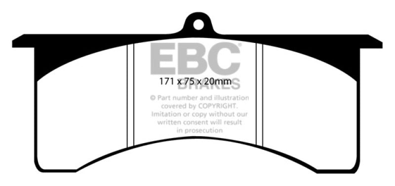 EBC Greenstuff Brake Pad Sets - EBC Brakes Greenstuff 2000 Series Sport Pads