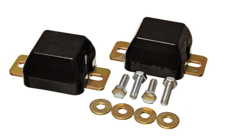 ES Bump Stops - Black - Energy Suspension Rear Axle Bump Stop Set - Black