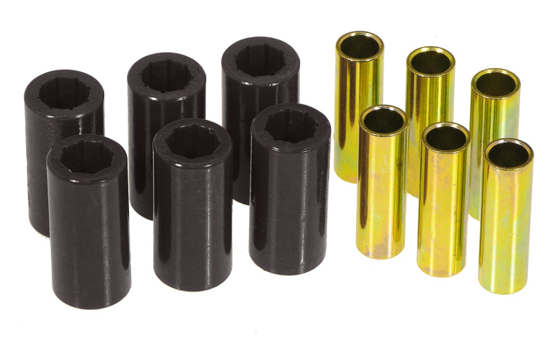 PRO Spring/Shackle Bush- Blk - Prothane 55-75 Jeep CJ5/CJ6 Spring & Shackle Bushings - Black
