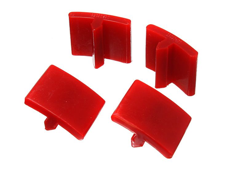 ES Bump Stops - Red - Energy Suspension 2005-07 Ford F-250/F-350 SD 2/4WD Rear Axle Bump Stop Set - Red