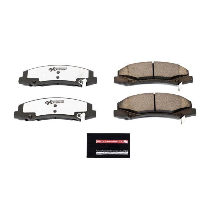 PSB Z26 Extreme Brake Pads - Power Stop 08-09 Buick Allure Front Z26 Extreme Street Brake Pads w/Hardware