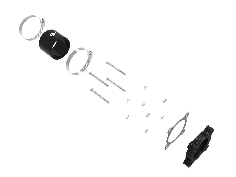 AFE Silver Bullet TBS - aFe 15-19 Subaru Outback H4 2.5L Silver Bullet Throttle Body Spacer