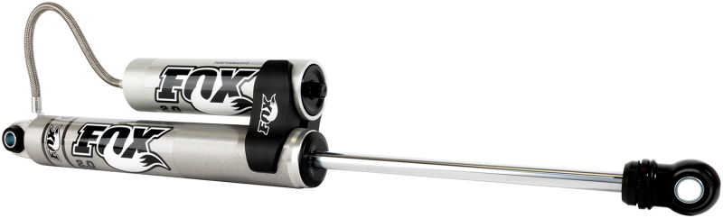 FOX 2.0 Perf Shock - Fox 99+ Chevy HD 2.0 Performance Series 10.6in. Smooth Body Remote Res. Rear Shock / 0-1in. Lift