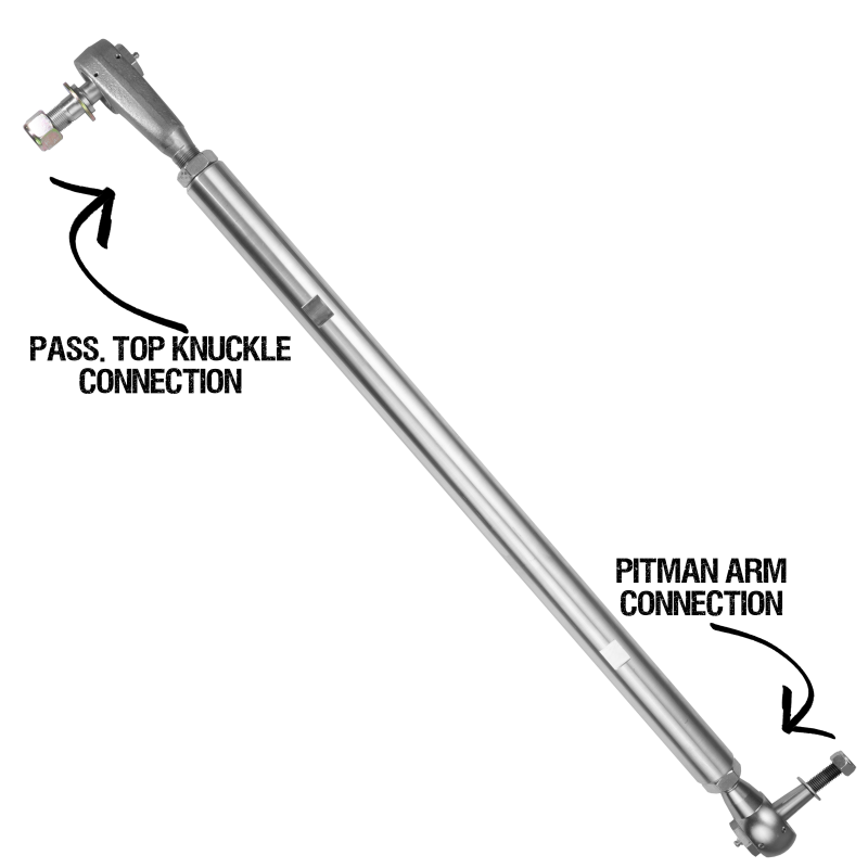 RKR Drag Links - Rock Krawler 07-18 Jeep Wrangler JK/JKU Front Top Mount Drag Link