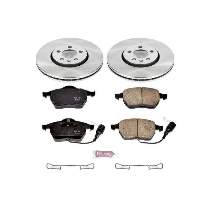 PSB Autospecialty Kit - Power Stop 99-10 Volkswagen Beetle Front Autospecialty Brake Kit