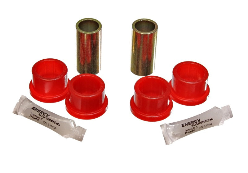 ES Cntrl Arm Bushings - Red - Energy Suspension 68-78 VW Type I w/ IRS Red Rear Control Arm Bushing Set