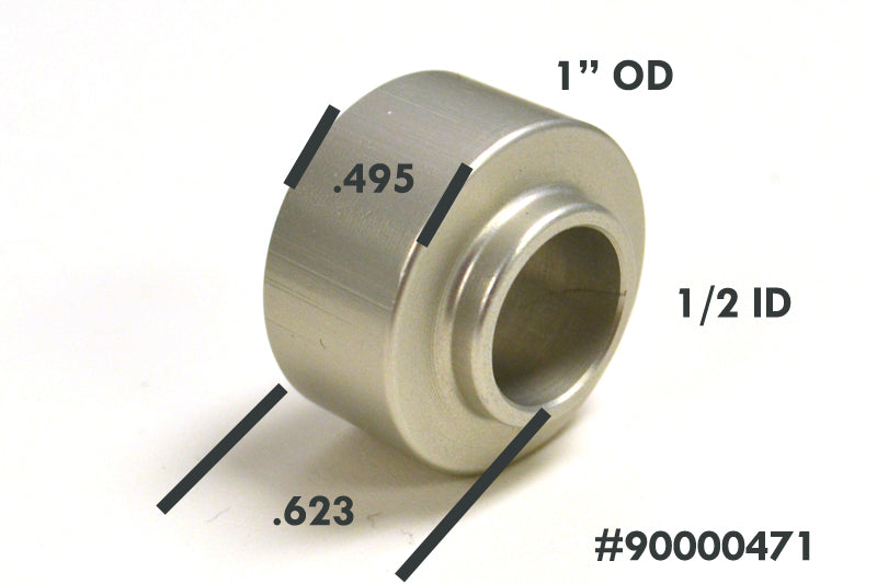 RID Bushing Kits - Ridetech Shock Mount Spacer w/ 1/2in I.D. For Cantilever Pin or Shock Stud