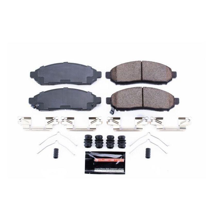 PSB Z23 Evolution Brake Pads - Power Stop 2015 Chevrolet City Express Front Z23 Evolution Sport Brake Pads w/Hardware