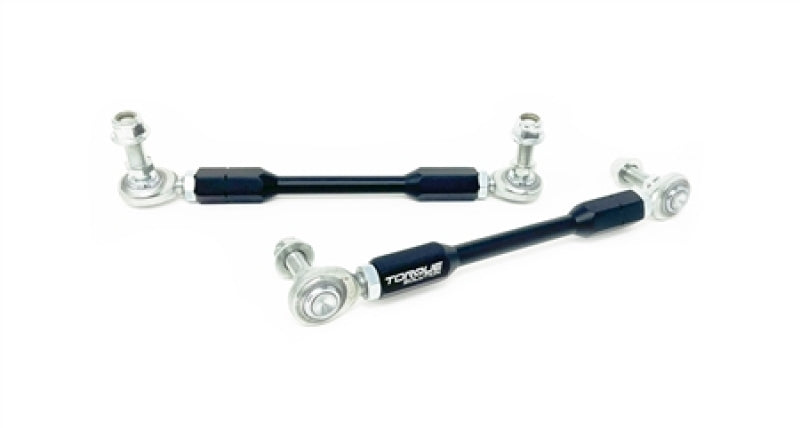TQS Endlinks - Torque Solution Adjustable Front Endlinks: 2017+ Tesla Model 3