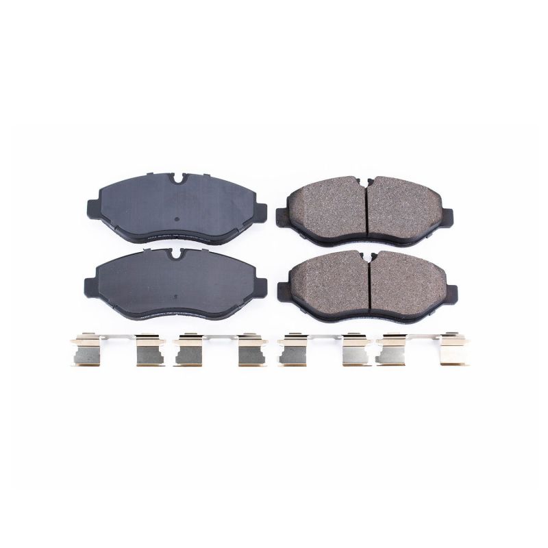 PSB Z17 Evolution Brake Pads - Power Stop 07-09 Dodge Sprinter 2500 Front Z17 Evolution Ceramic Brake Pads w/Hardware