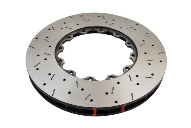 DBA 5000 Slot&Drill Rotors - DBA 03+ Mini Cooper (Brembo) Floating Hat 5000 XS Series Front Rotor Assembled w/o Nuts