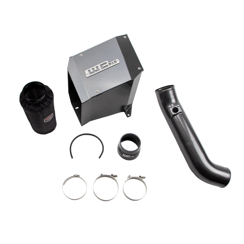 WCF Intake Kit - Wehrli 01-04 Chevrolet Duramax LB7 4in Intake Kit - Gloss White
