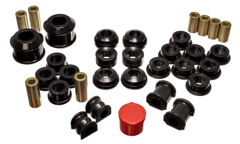 ES Hyper-Flex Sets - Black - Energy Suspension 02-04 Acura RSX (includes Type S) Black Hyper-Flex Master Bushing Set