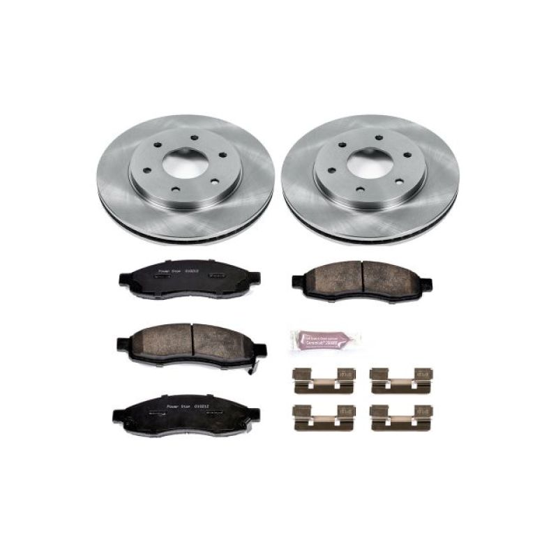 PSB Autospecialty Kit - Power Stop 04-05 Infiniti QX56 Front Autospecialty Brake Kit