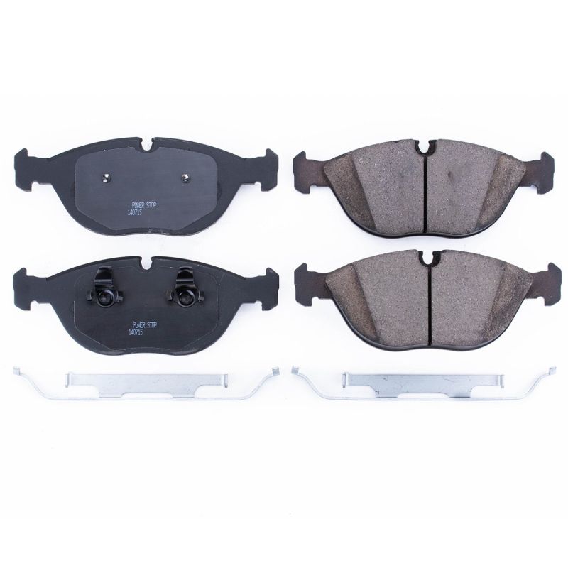 PSB Z17 Evolution Brake Pads - Power Stop 04-06 Audi TT Quattro Front Z17 Evolution Ceramic Brake Pads w/Hardware