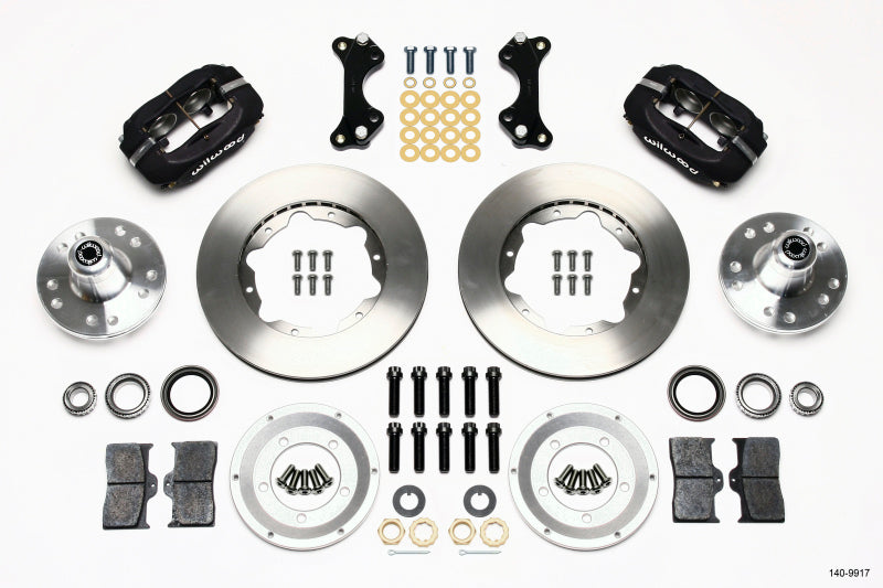 WIL Dynalite Brake Kit - Wilwood Forged Dynalite Front Kit 11.00in WWE ProSpindle