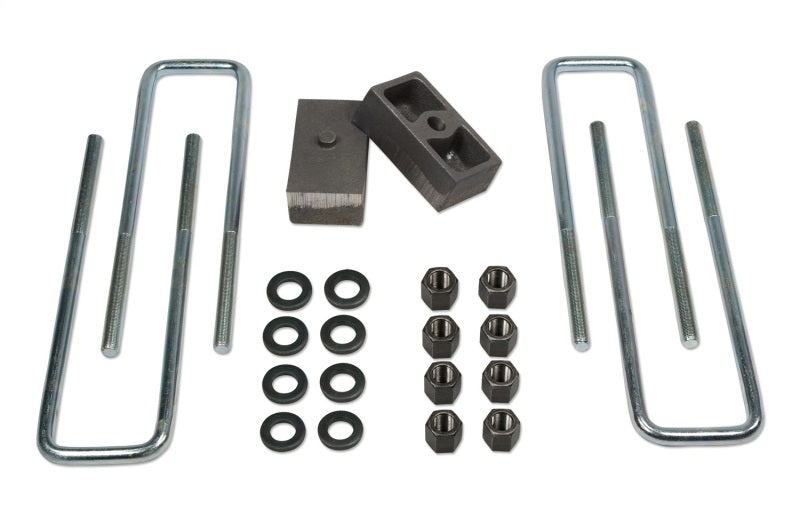 TUF Rear Block Kits - Tuff Country 92-98 GMC Suburban 1500 & 2500 4wd 1.5in Rear Block & U-Bolt Kit