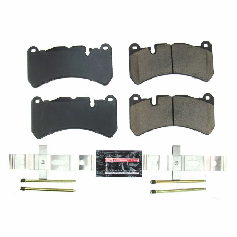 PSB Z23 Evolution Brake Pads - Power Stop 17-18 Alfa Romeo Giulia Front Z23 Evolution Sport Brake Pads w/Hardware