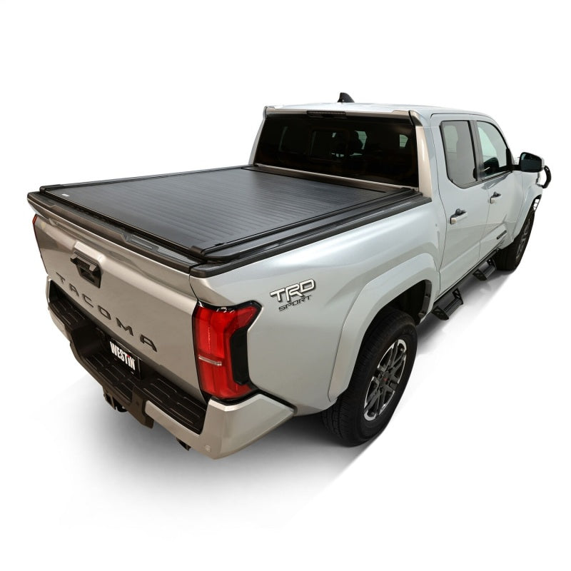 WES Electric Retractable Tonneau - Westin 24-26 Toyota Tacoma 5ft. Bed Electric Retractable Tonneau Cover - Black