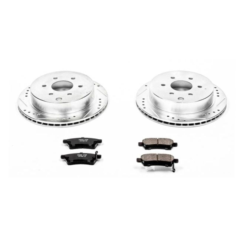 PSB Z23 Evolution Kit - Power Stop 05-18 Nissan Frontier Rear Z23 Evolution Sport Brake Kit