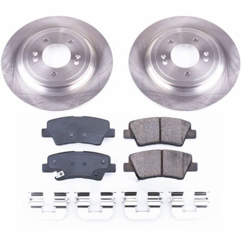 PSB Autospecialty Kit - Power Stop 17-18 Kia Sportage Rear Autospecialty Brake Kit