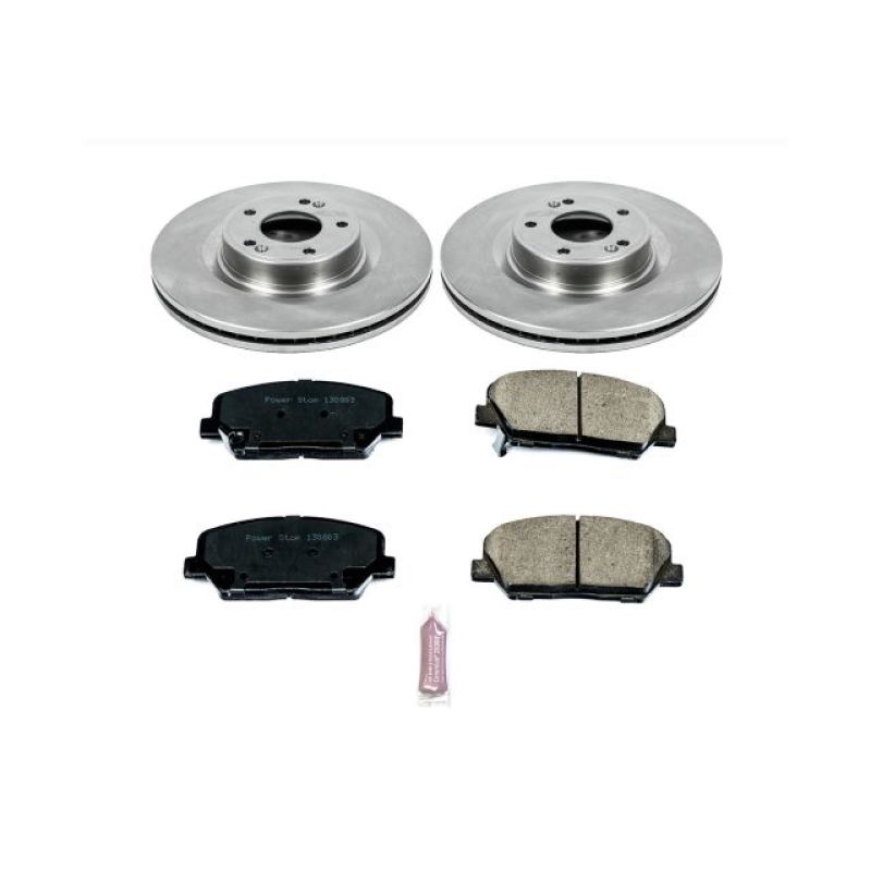 PSB Autospecialty Kit - Power Stop 10-16 Hyundai Genesis Coupe Front Autospecialty Brake Kit