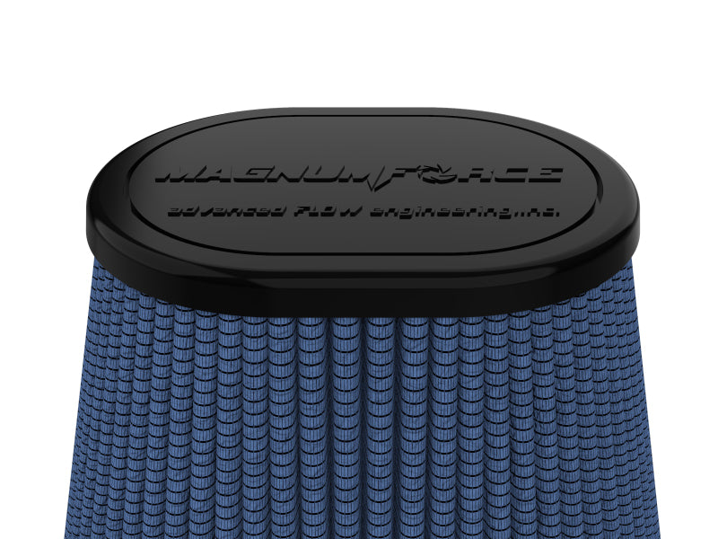 AFE Universal Pro-5 R Filter - aFe MagnumFORCE Intake Replace Air Filter w/Pro5R Med 4in F x 7.75x6.5in B x 4.75x3.5in T x 7in H