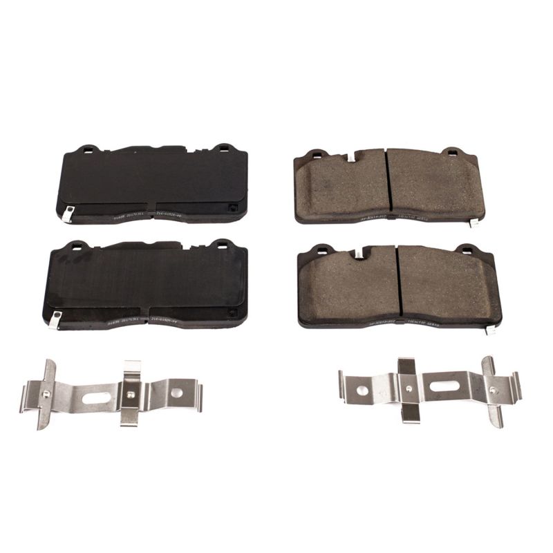 PSB Z17 Evolution Brake Pads - Power Stop 16-19 Cadillac CTS Front Z17 Evolution Ceramic Brake Pads w/Hardware