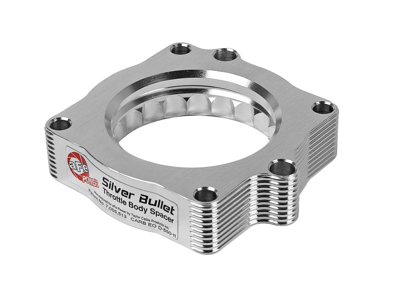 AFE Silver Bullet TBS CARB Approved - aFe Silver Bullet Throttle Body Spacers TBS Dodge Trucks 09 V8-5.7L
