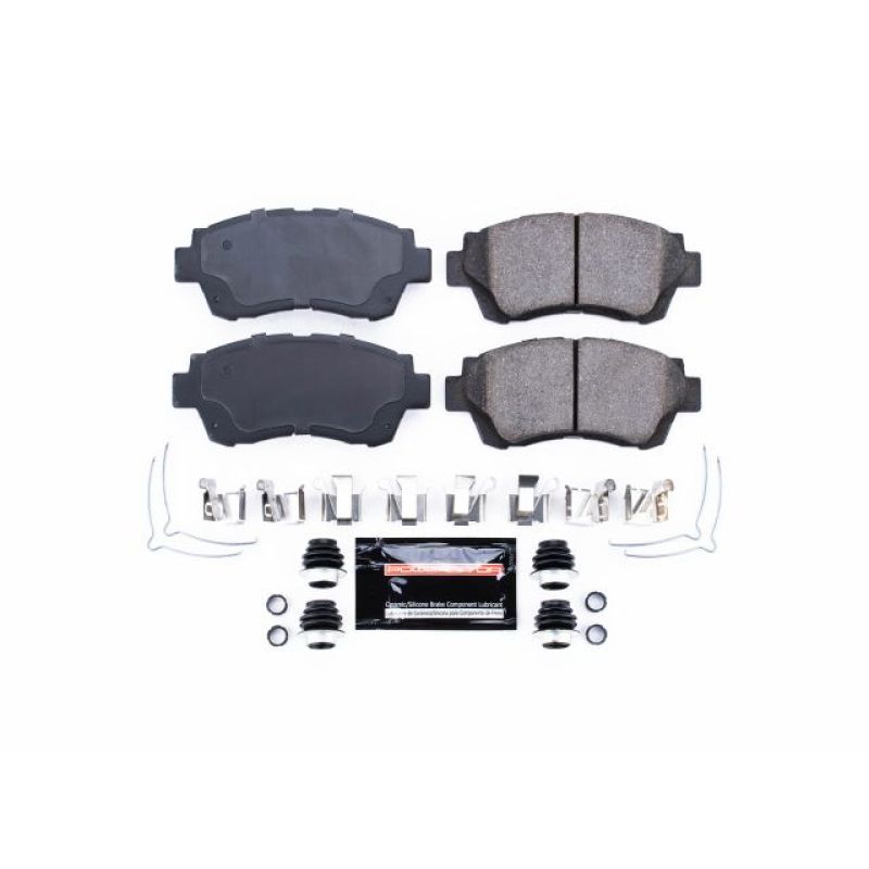 PSB Z23 Evolution Brake Pads - Power Stop 92-96 Lexus ES300 Front Z23 Evolution Sport Brake Pads w/Hardware
