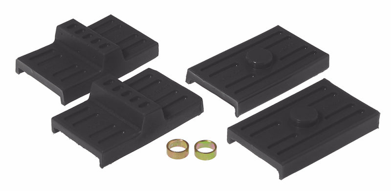 PRO Spring Pad - Blk - Prothane 70-81 GM Upper/Lower Spring Pad (Multi) - Black