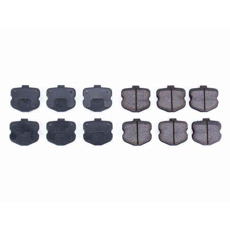 PSB Z16 Evolution Brake Pads - Power Stop 06-13 Chevrolet Corvette Front Z16 Evolution Ceramic Brake Pads