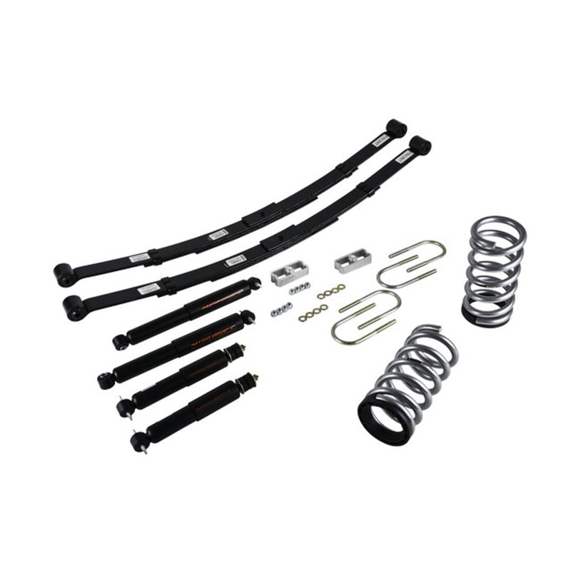 BT Lowering Kit w ND2 Shocks - Belltech LOWERING KIT 95-97 S-BLAZER 6CYL W/ND2