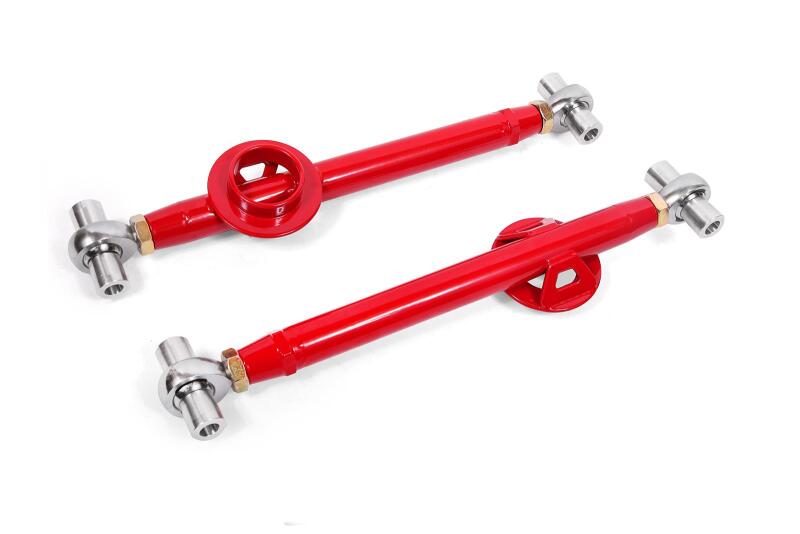 BMR Control Arms - BMR 79-04 Ford Mustang Double Adj. Lower Control Arms - Red