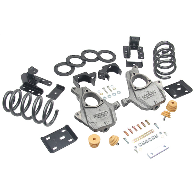 BT Lowering Kit - Belltech LOWERING KIT 16.5-17 Chevy Silverado Ext/Crew Cab 2WD 3-4F / 5-6R