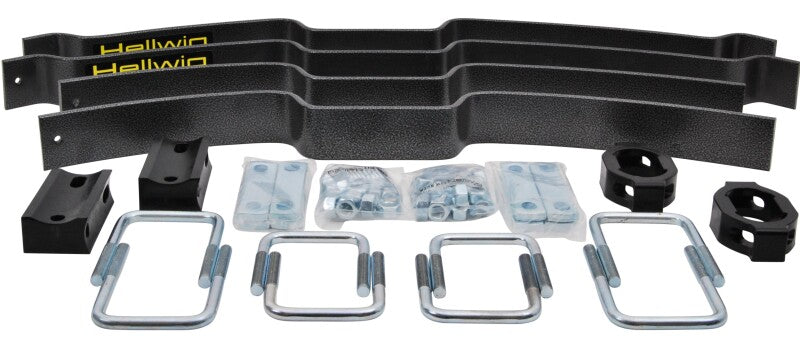 HWG Pro-Series Helper Springs - Hellwig 17-20 Ford Raptor Pro Series Helper Spring - Up To 2500lb Level Load Capacity