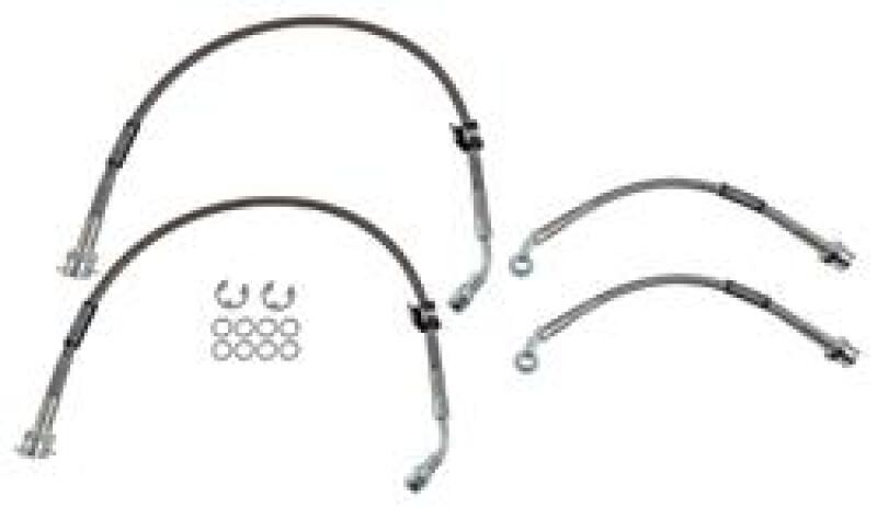 RUS Brake Line Kits - Russell Performance 04-06 Mazda RX8 Brake Line Kit