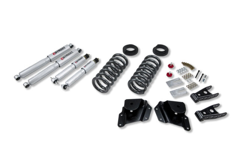 BT Lower Kit w SP Shocks - Belltech LOWERING KIT WITH SP SHOCKS