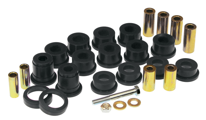 PRO Control Arm Bushings - Blk - Prothane 07-11 Jeep Wrangler Front Control Arm Bushings - Black