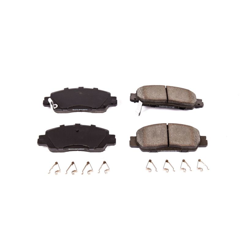 PSB Z16 Evolution Brake Pads - Power Stop 16-17 Honda Accord Front Z16 Evolution Ceramic Brake Pads