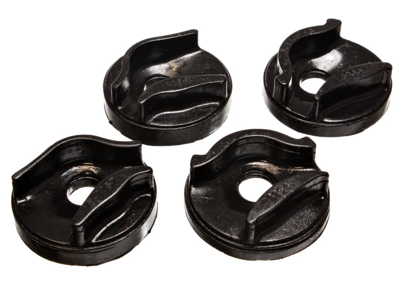 ES Motor Mounts - Black - Energy Suspension 00-01 Nissan Sentra/200SX Black Motor Mount Insert Set (w/ 2.0L engine manual tra