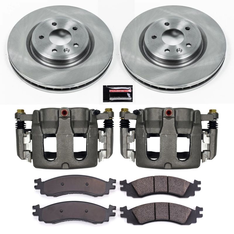 PSB Autospecialty Caliper - Power Stop 2010 Ford Taurus Front Autospecialty Kit w/Cals