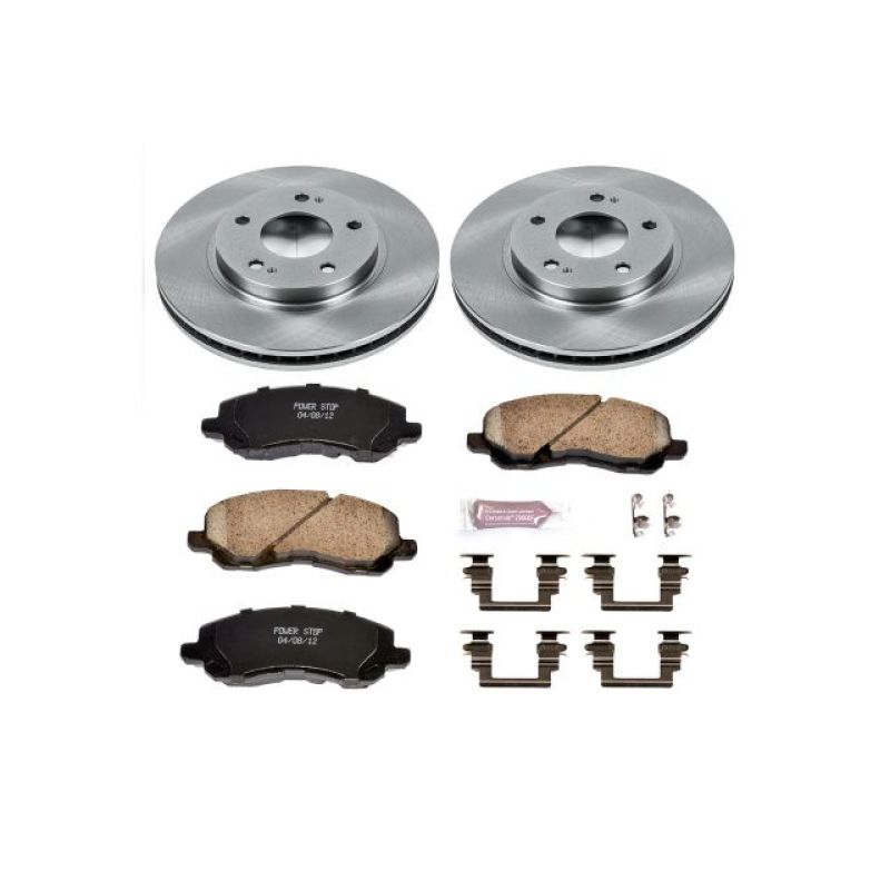 PSB Autospecialty Kit - Power Stop 01-05 Chrysler Sebring Front Autospecialty Brake Kit