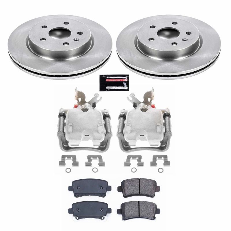 PSB Autospecialty Kit w/Cals - Power Stop 12-16 Buick LaCrosse Rear Autospecialty Kit w/Calipers