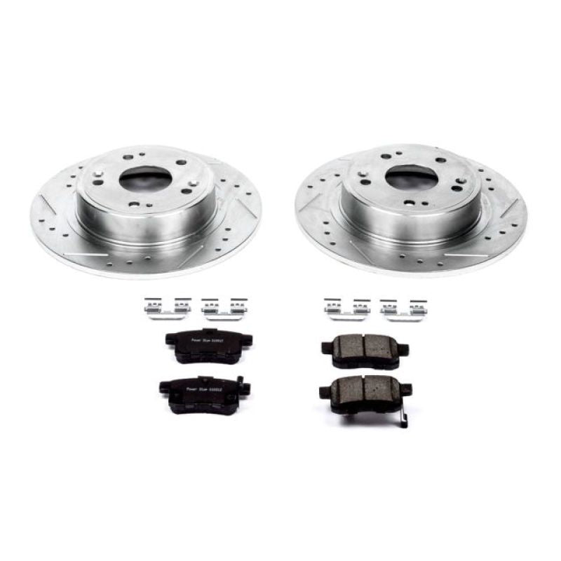 PSB Z23 Evolution Kit - Power Stop 09-10 Acura TSX Rear Z23 Evolution Sport Brake Kit